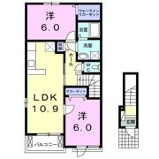 メゾン ライツェント Ⅱの間取り画像