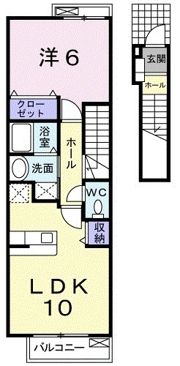 メゾン ド スリジエの間取り画像
