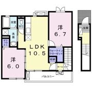 フォレスタ横須賀の間取り画像