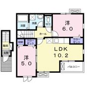 ドミール・セン Cの間取り画像