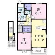 エスポワールⅡの間取り画像