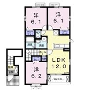 ボナール悠の間取り画像