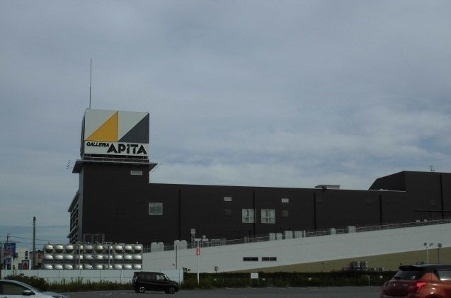 近くのアピタ知立まで650m（徒歩9分）