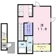 クレール葵の間取り画像