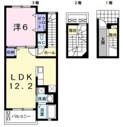 フィオレンティーナの間取り画像