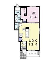 イースト ワン ハルズの間取り画像