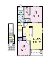 イースト ワン ハルズの間取り画像