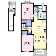 キャトル セゾンの間取り画像