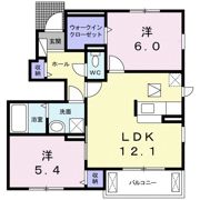 イーストスターの間取り画像