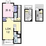 アンブラッセ Ⅱの間取り画像