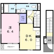 フィオーレ西大井の間取り画像