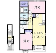 ベル オーブⅡの間取り画像