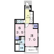 プランヴェールの間取り画像