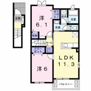 サニー ルピナスⅢの間取り画像