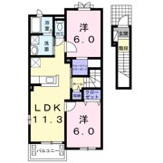 シャルムFの間取り画像