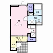 ル・プティシュの間取り画像