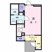 ル・プティシュの間取り画像