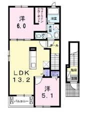 サニーⅢの間取り画像