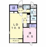 ベルヴェルの間取り画像