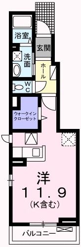 Peaceful（ピースフル）の間取り画像