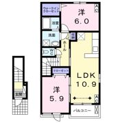 サバ－ビアンの間取り画像