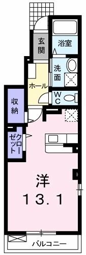 ハウス・パーシモンの間取り画像