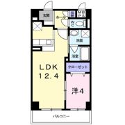 パークスクェア常盤平の間取り画像