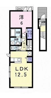 プリメーラⅢの間取り画像