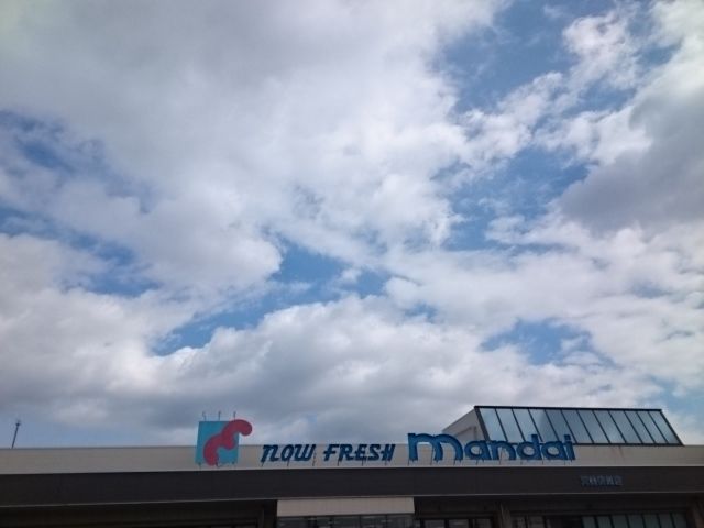 近くの万代様まで1,300m（徒歩17分）