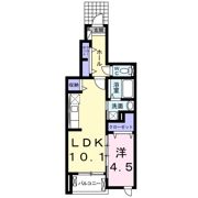ベル ソリッソ Ⅱの間取り画像