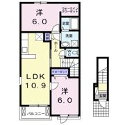セイバリー Ⅲの間取り画像