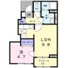 ボヌールⅡの間取り画像