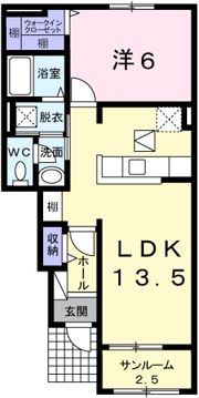 ミルキーウェイAの間取り画像