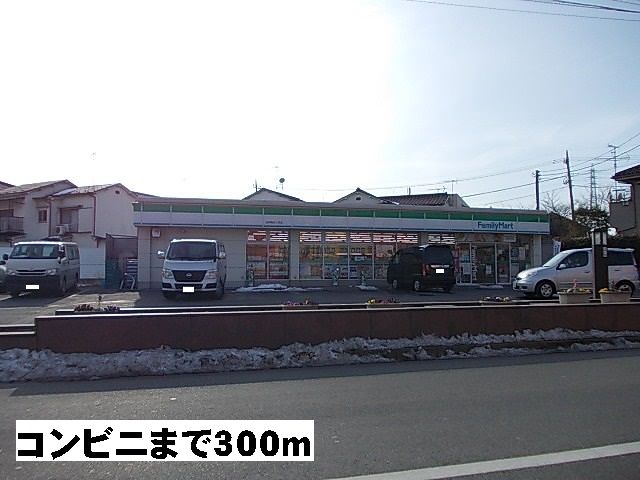 近くのファミリーマートまで300m(徒歩4分)