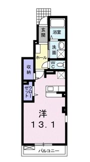 ベルシエロ Cの間取り画像