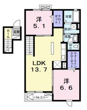 パストラール ベルダの間取り画像