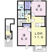 オレベアートの間取り画像