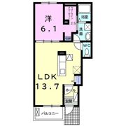 リヴィエール2の間取り画像