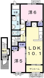セイバリーDの間取り画像