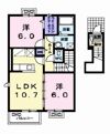 メゾン コンフォルトBの間取り画像
