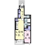 モデッサはるの間取り画像