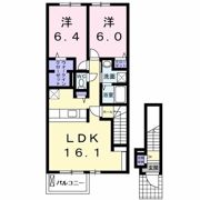 WorldⅡの間取り画像