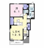 グランドソレイユの間取り画像