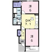 グレイスフル松山の間取り画像