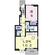 フリーデの間取り画像