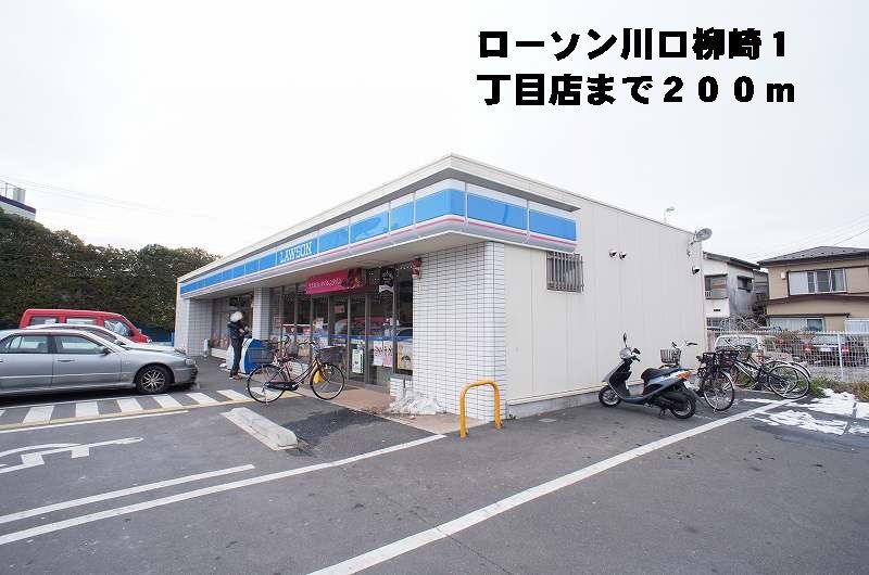 近くのローソン川口柳崎1丁目店まで200m(徒歩3分)