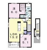Savory Square Ⅱの間取り画像