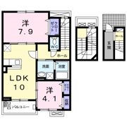 アルカンシエルコリーヌの間取り画像