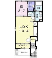 ベル アルモニーの間取り画像