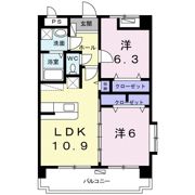 シャトーうふざとの間取り画像